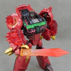 3D Printed Effect Sword Upgrade Kit For Prime Universe Leader Class SS86Grimlock