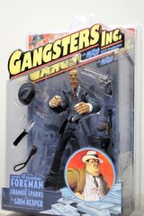 Mezco Toys GANGSTERS INC Frankie Foreman Sparks Grim Reaper New Clamshell 2005