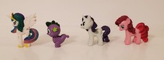My Little Pony MLP Magic Mini Figures 2″ 12- PVC Ponies W/ Special Spike Fig