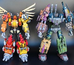 JINBAO Devastator Bruticus Warbotron PREDAKING Feral Rex Oversized Figure