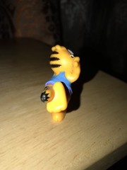 Vintage Running Garfield PVC Toy Figure by United Features 1981 2 inch (2)#