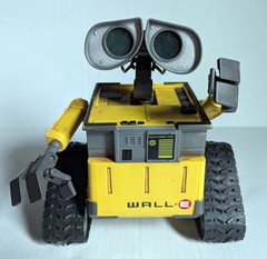 Disney Pixar WALL-E 10″ U-Command Remote Control RC Toy Thinkway w/ Remote