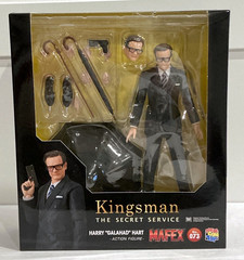 New Medicom MAFEX No 073 Kingsman Harry Galahad Hart Action Figure 1/12 Sealed!