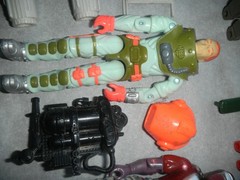 Vintage 1980s Action Figure Accessories Weapons Lot G.I. GI Joe Cobra ARAH 3.75