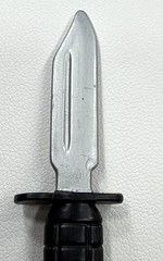 GI JOE 12”- Knife Black Silver 1/6 ScalenDragon 21st Century Power Team CL
