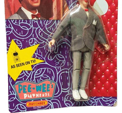 1988 Pee-Wee Herman Playhouse PEE-WEE Only 6″ Action Figure Matchbox Sealed READ