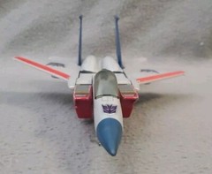 1983 Vintage Transformers G1 Starscream Pre-Rub Complete W Instructions & Tech