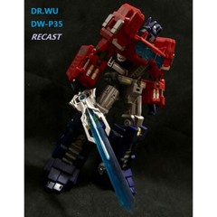 DW-TP08 Star Saber DW-P35 Recast Sword For OPs Prime Voyager