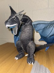 Game of Thrones Viserion Ice Dragon 19in Jumbo Plush