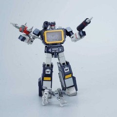 Transformation SD01 SD-01 K.0 Newage H21 Soundwave 10cm With Tape Toy Figure