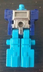 Takara Revell Robotech Robolinks Force 51 Blue & Cyan 2″ Figure 1984 Japan Vtg