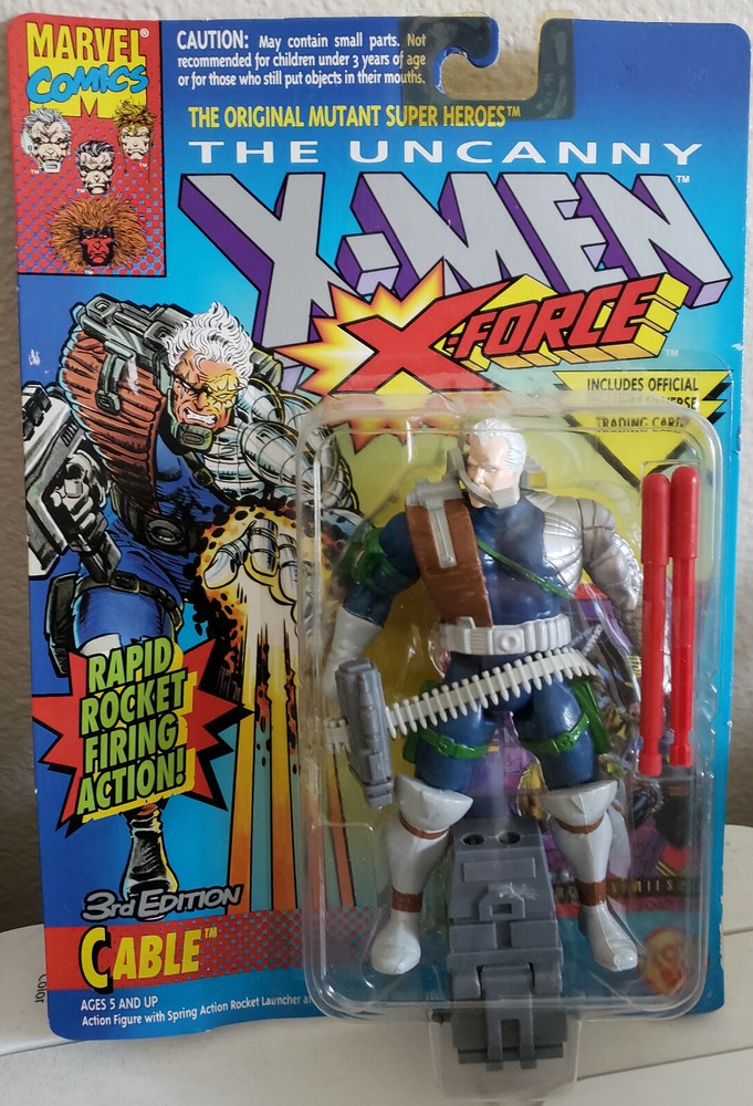 Marvel Comics CABLE 3rd edition Rapid Rocket Firing The Uncanny X-Men X-Force