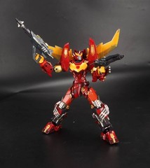 AT01 AT-01 Hot Rod Rodimus Repair Edition Transformation Alloy Robot Toy Figure