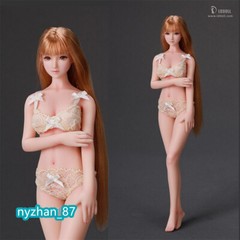 LDDOLL 27M 1:6 Semi-white 12″ Seamless Female Action Figure Body No Finger Bone
