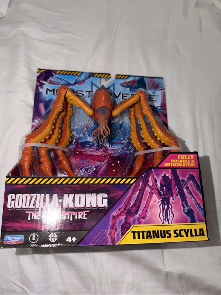 MonsterVerse Godzilla x Kong The New Empire Titanus Scylla 6″ Figure Toy NEW