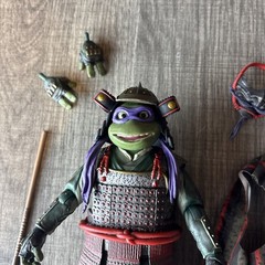 TMNT NECA Samurai Donatello Movie 3 Turtle Figure