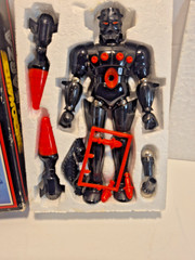 MICRONAUTS Baron Karza Complete Magnetic Action Figure with Box Mego Corp 1977