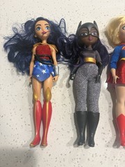 Nice Lot of 5 Mattel DC Super Hero Girls 11 Inch Doll Figure Free Ship in USA