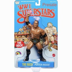 Mattel WWE Superstars LJN THE ROCK 1980’s 8″ Retro Figure 2026 – Presale