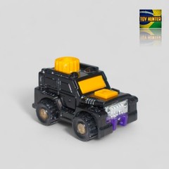 ESTRELA BRAZIL 🇧🇷 ROBOCAR JEEP BLACK YELLOW VINTAGE VARIANT TRANSFORMERS G1