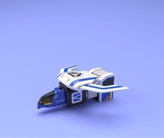 Bandai SMP Super MiniPla Jetman Jet Icarus Garuda Chojin Power Rangers Megazord