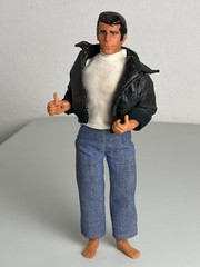 Vintage 1976 Mego Fonzie “The Fonz” Happy Days 8″ Action Figure, Lever Works
