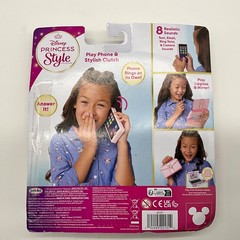 Disney Princess Play Phone & Stylish Clutch Toy Set New Young Girl