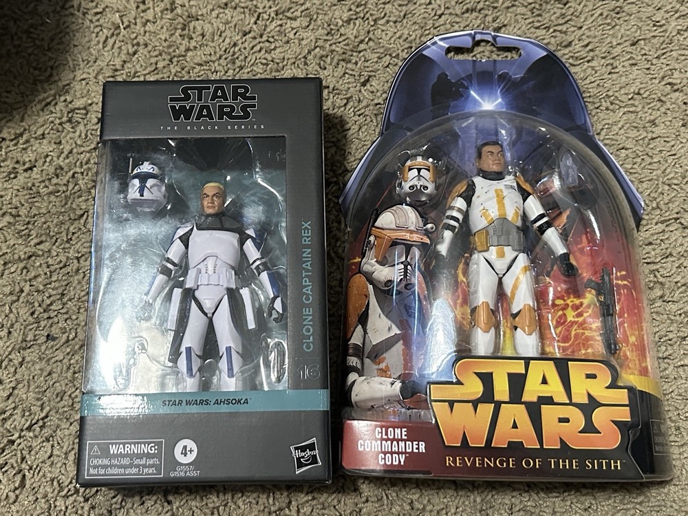 Star Wars The black Series – Commander Cody And Captain Rex 6 Inch Action Figure