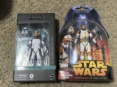 Star Wars The black Series – Commander Cody And Captain Rex 6 Inch Action Figure