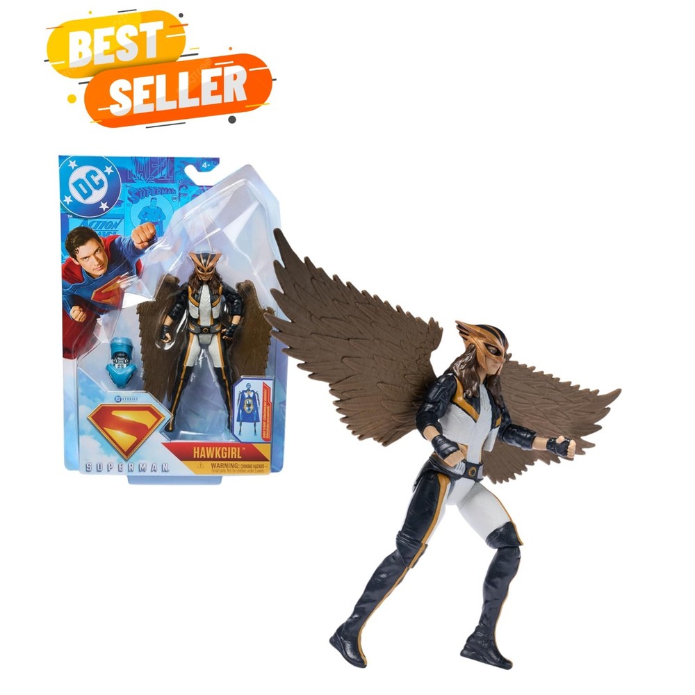 DC Comics 6-Inch Superman & Hawk Girl Action Figures – Collector’s Must-Have