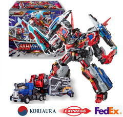 Metal Cardbot W HEAVY IRON W Transform Robot Action Figure Toy 2025 SAMG