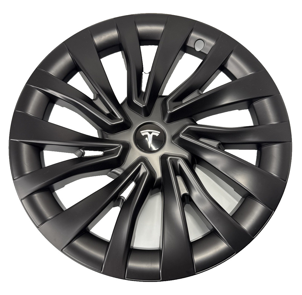Tesla SLG11-19Inch Black w/Logal 19″ Hubcaps Rugged ABS Material NEW
