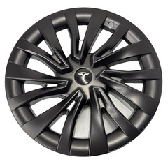 Tesla SLG11-19Inch Black w/Logal 19″ Hubcaps Rugged ABS Material NEW