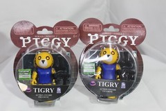 Roblox Piggy Tigry Figure Exclusive Download Collectible Lot of 2