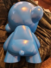 💥Kidrobot MEGA Munny 18″ Blue Edition Urban Vinyl Art Toy RARE RETIRED 2012