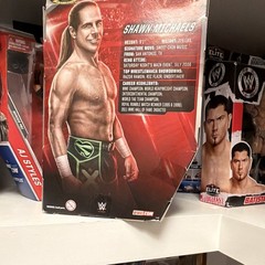WWE Elite Collection Flashback Shawn Michaels Action Figure w/ Shirt & Hat 8+