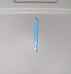 GI Joe Muskrat 1988 Machete Weapon Accessory Original 80’s Hasbro Unbroken