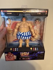 NEW RARE JADA Ultra Street Fighter II E HONDA Deluxe 6″ IN HAND Final Challenger