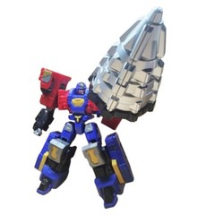 Metal Card Bot S rock crush Transforming robot