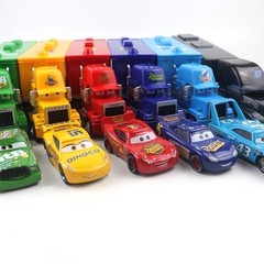 Disney Pixar Cars Black Storm Jackson DiNOco Cruz Mack Hauler Truck & Car Toys