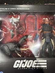G.I. Joe Classified: Hasbro PROFESSOR ROTTCLAW & COBRA DEINONYCHUS #196)