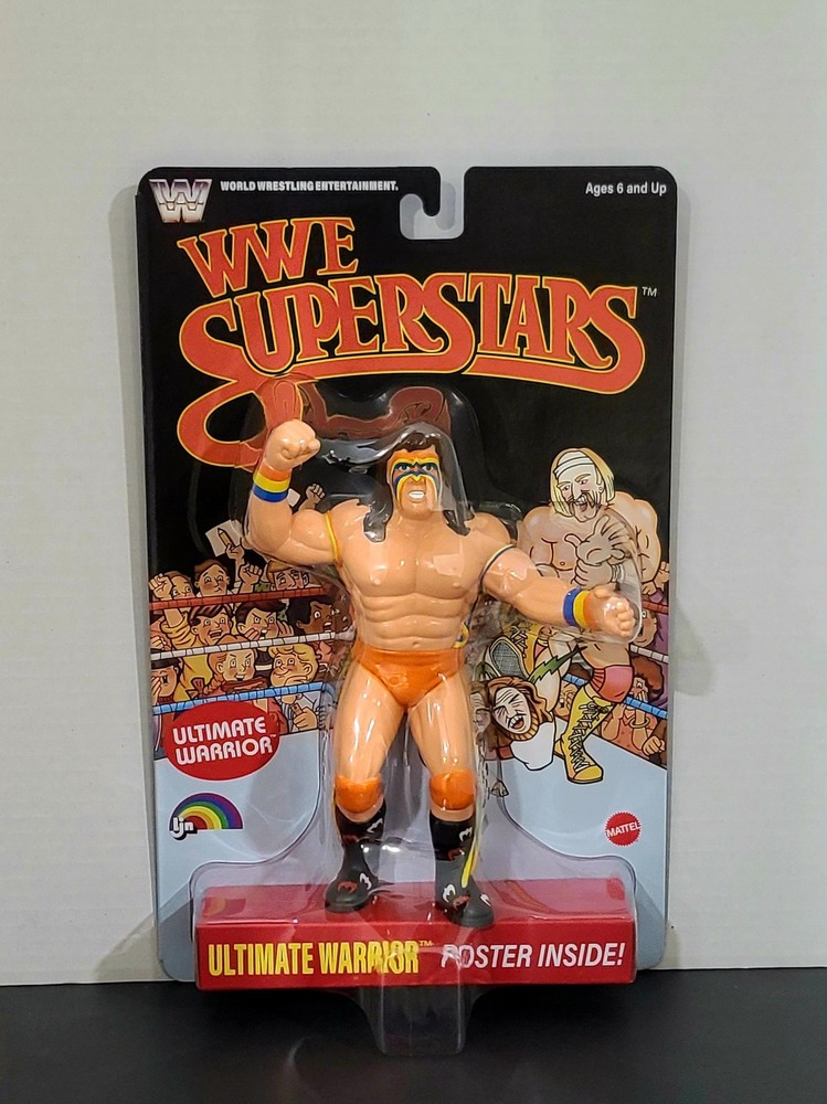 Mattel LJN WWE Superstars Black Card Edition Ultimate Warrior