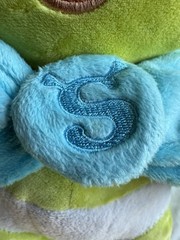 Baby Shrek In Blanket Universal Studios 15″ Soft Stuffed Plush Doll Rare US