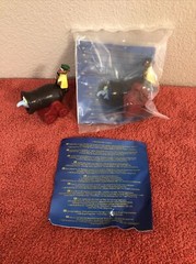 GONZO & RIZZO THE RAT Traction Car 1996 BK Muppets Treasure Island ( 1 Toy )