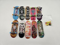Tech Deck Skateboard Lot Of (10) Mixed Variety Fingerboards Pre-owned