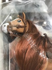 ROYAL BREEDS QUARTER Horse Figurine And Comb, Quarter Horse