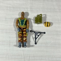 Roadblock V3 Tiger Force GI Joe 1988 Hasbro Vintage Action Figure Missing Gun