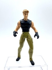 Titan A.E. E.V.A. Titan Suit and Cale with Pulsating Light Hasbro 2000 Complete