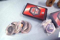 24pc Bakugan Toy Figures with Cards & Chip in Case
