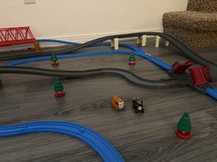 Thomas & Friends Tomy Giant Set Motorized Road and Rail System No Trains